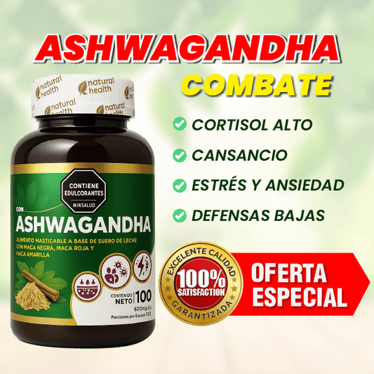 ASHWAGANDHA: Energía para tu cuerpo y mente